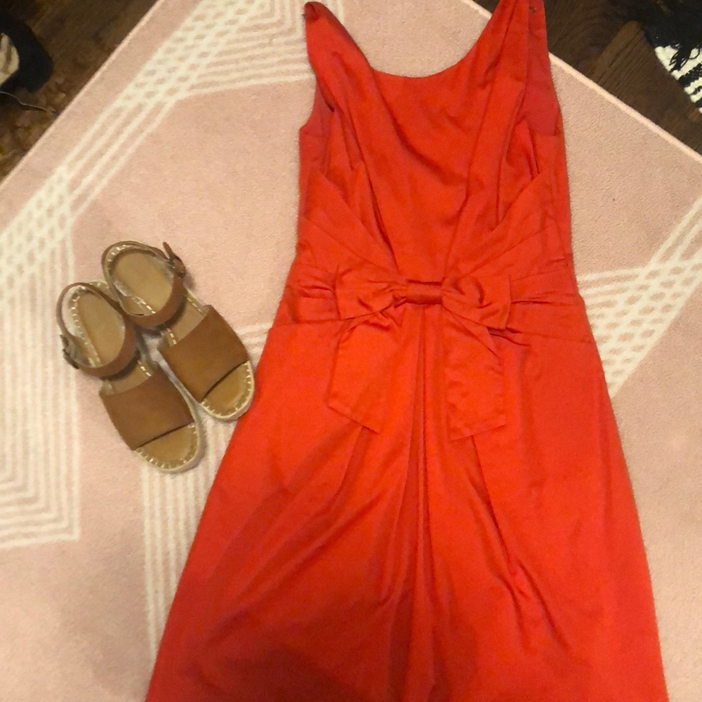 Kate spade orange/red dress!